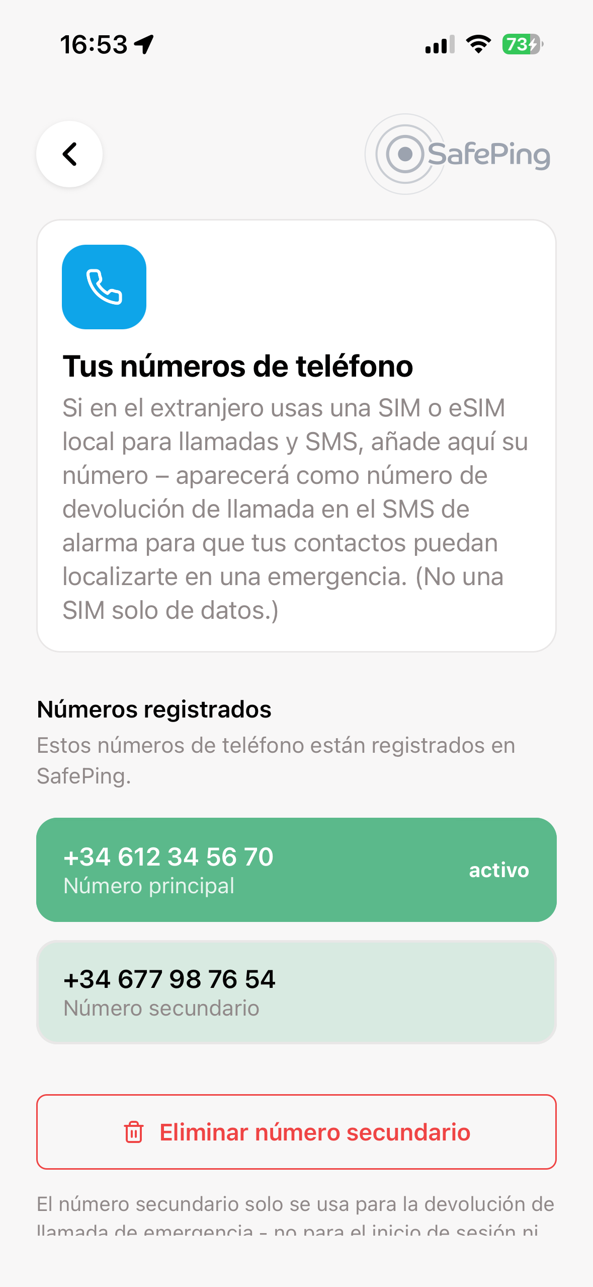 SafePing — Segundo número