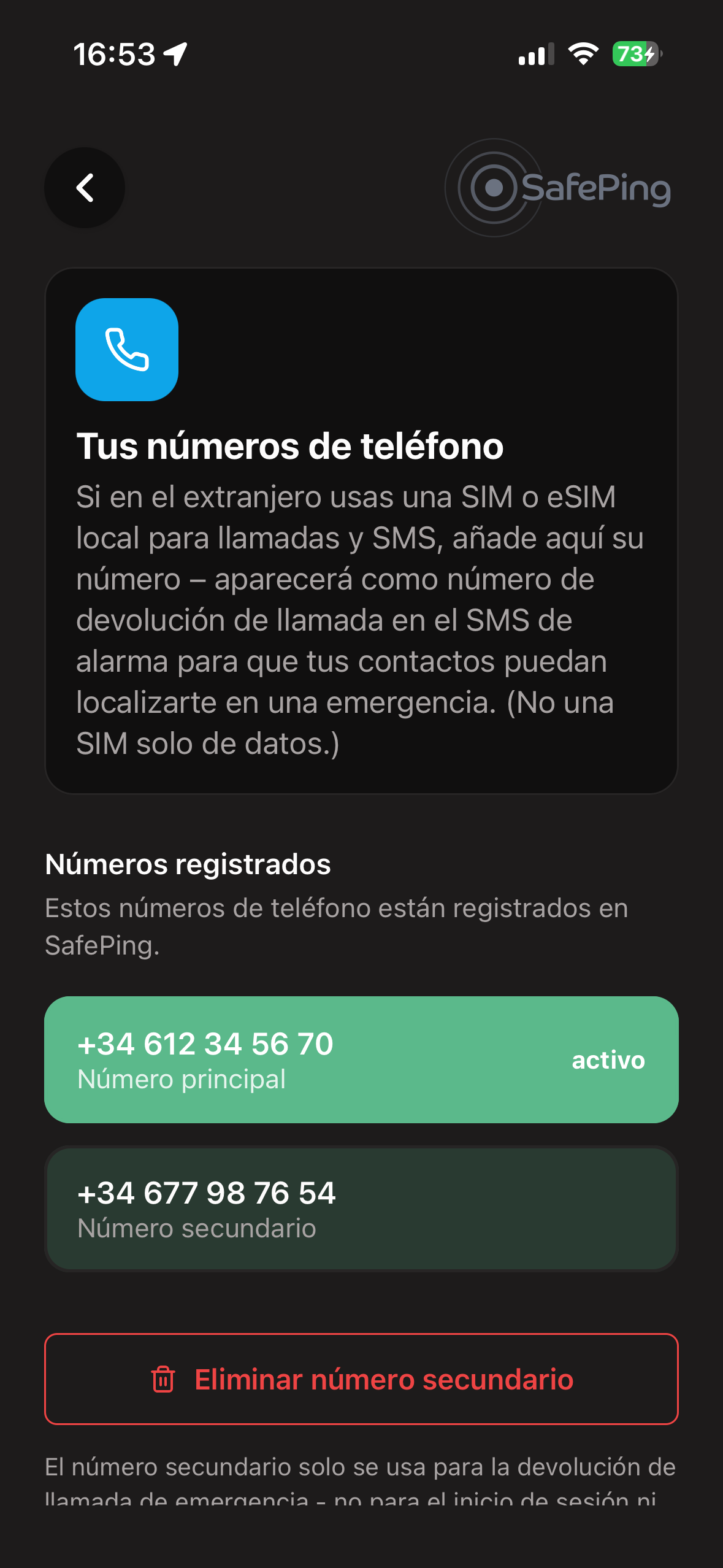 SafePing — Segundo número