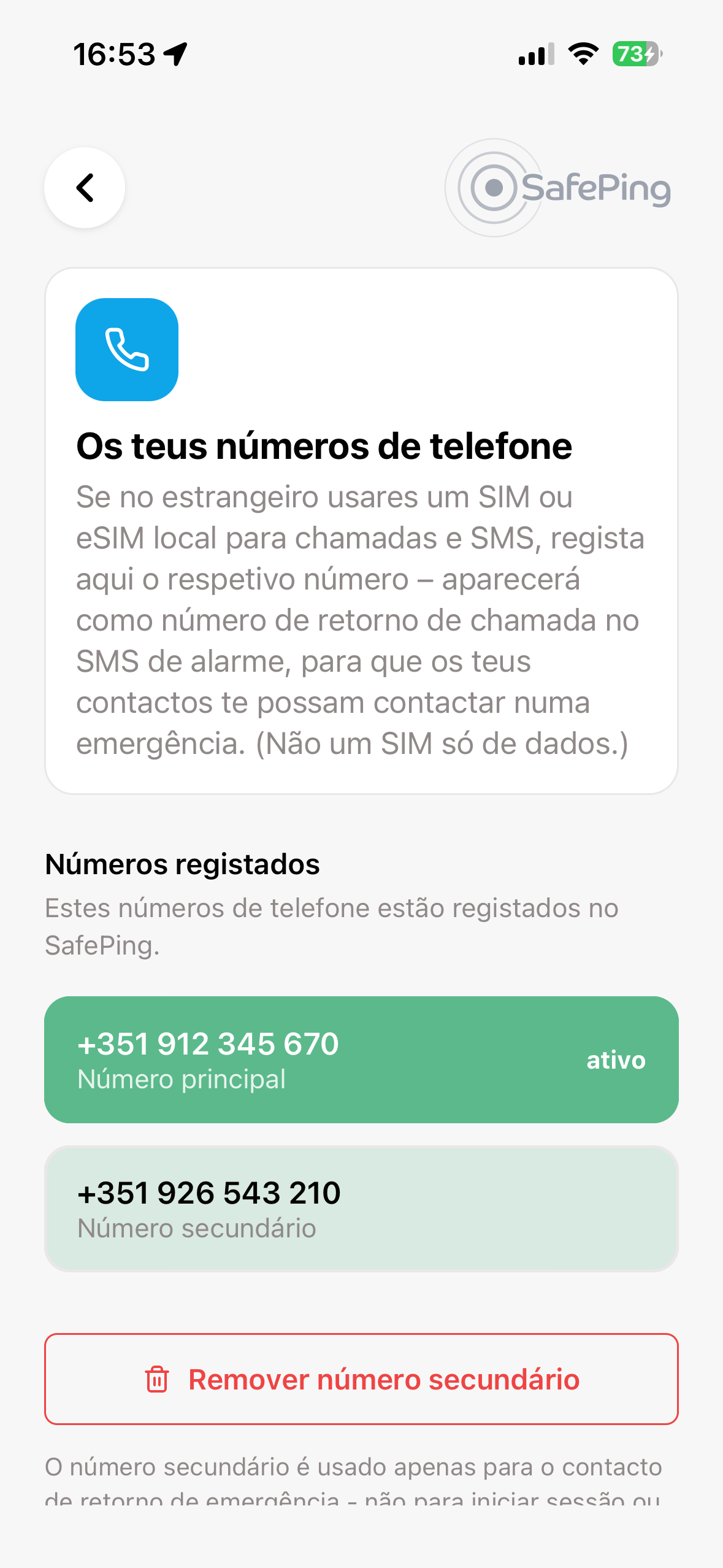 SafePing — Segundo número