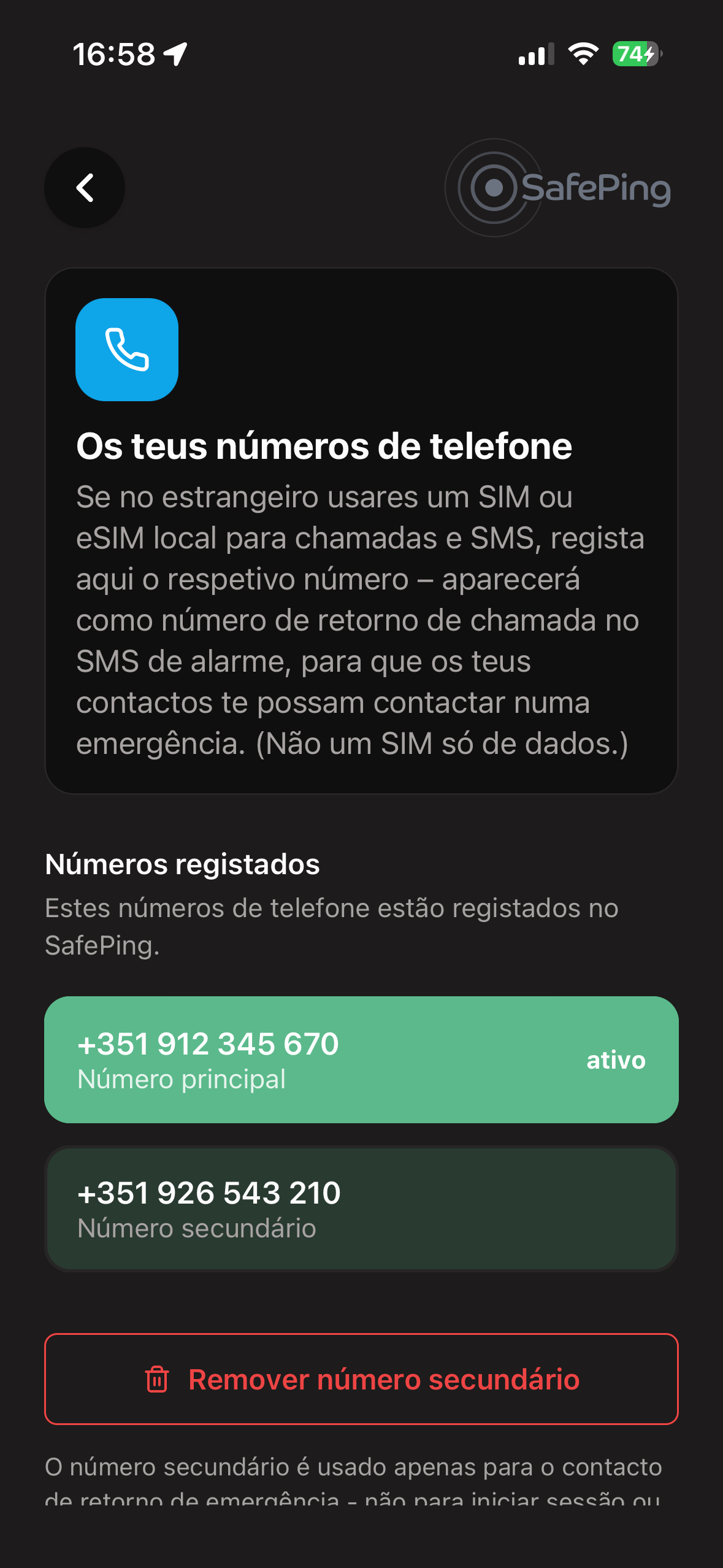 SafePing — Segundo número